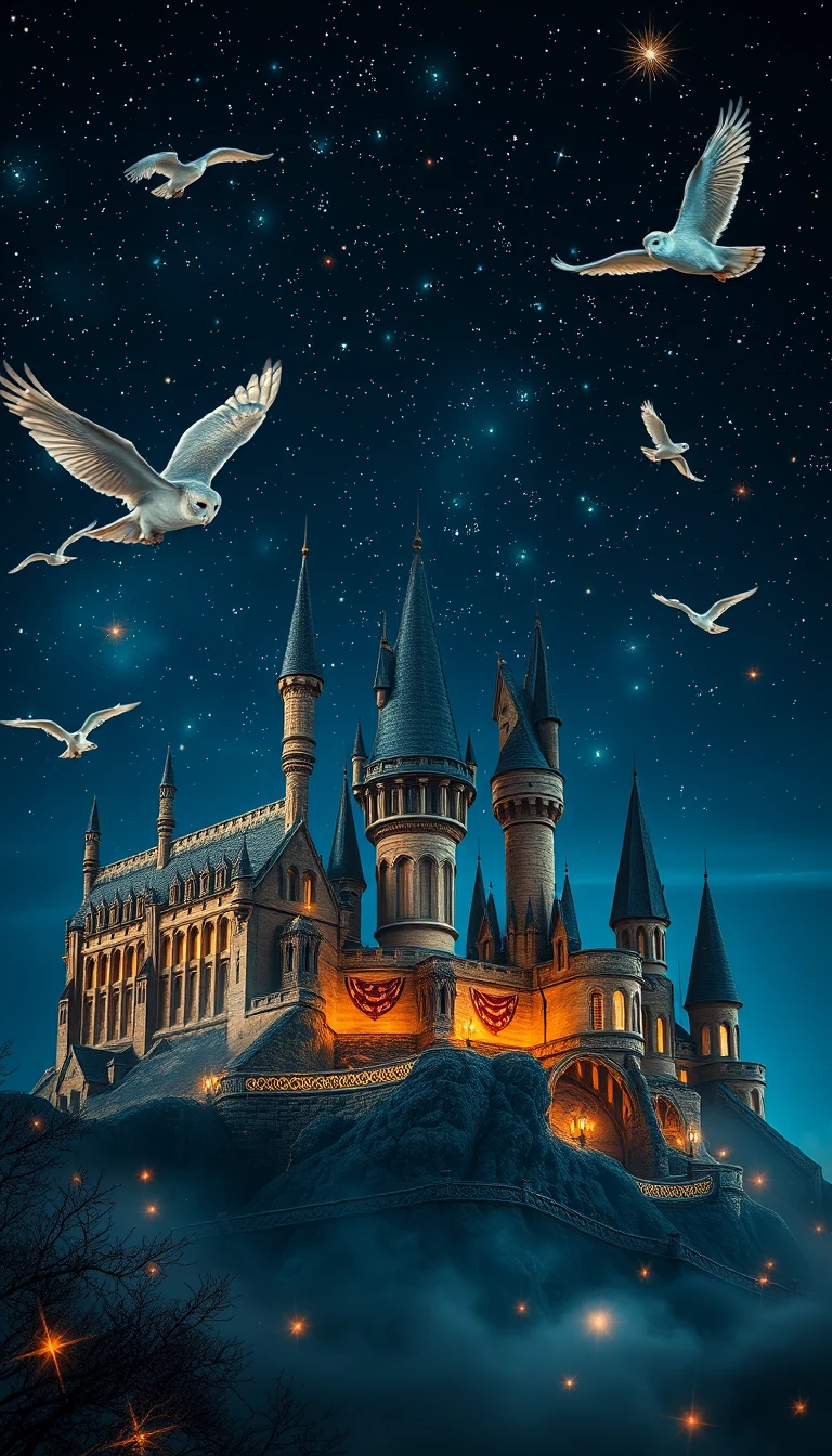 Hogwarts Phone Wallpaper