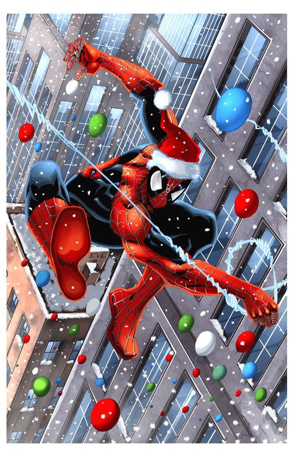 Rate My Christmas Icon Superhero Spiderman