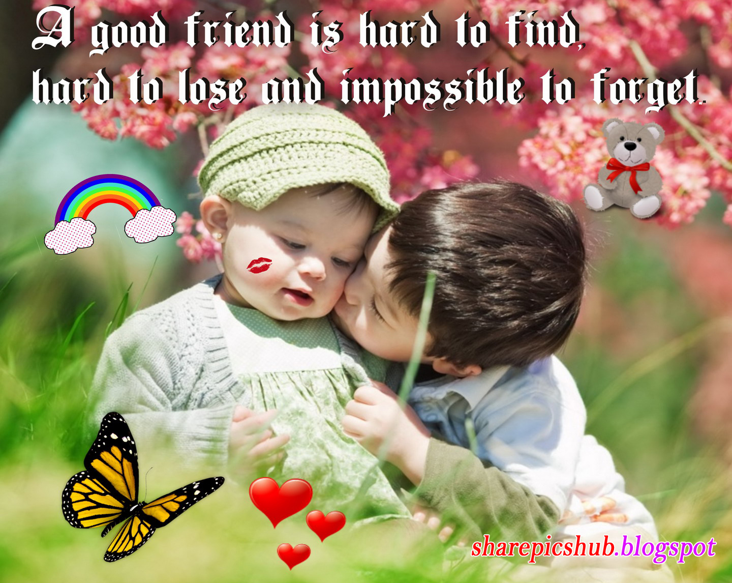 Beautiful Friendship Quote Wallpaper For A Good Friend Is