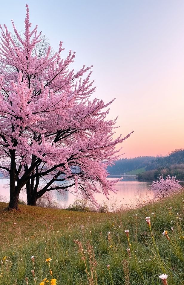 Pink Nature Wallpaper