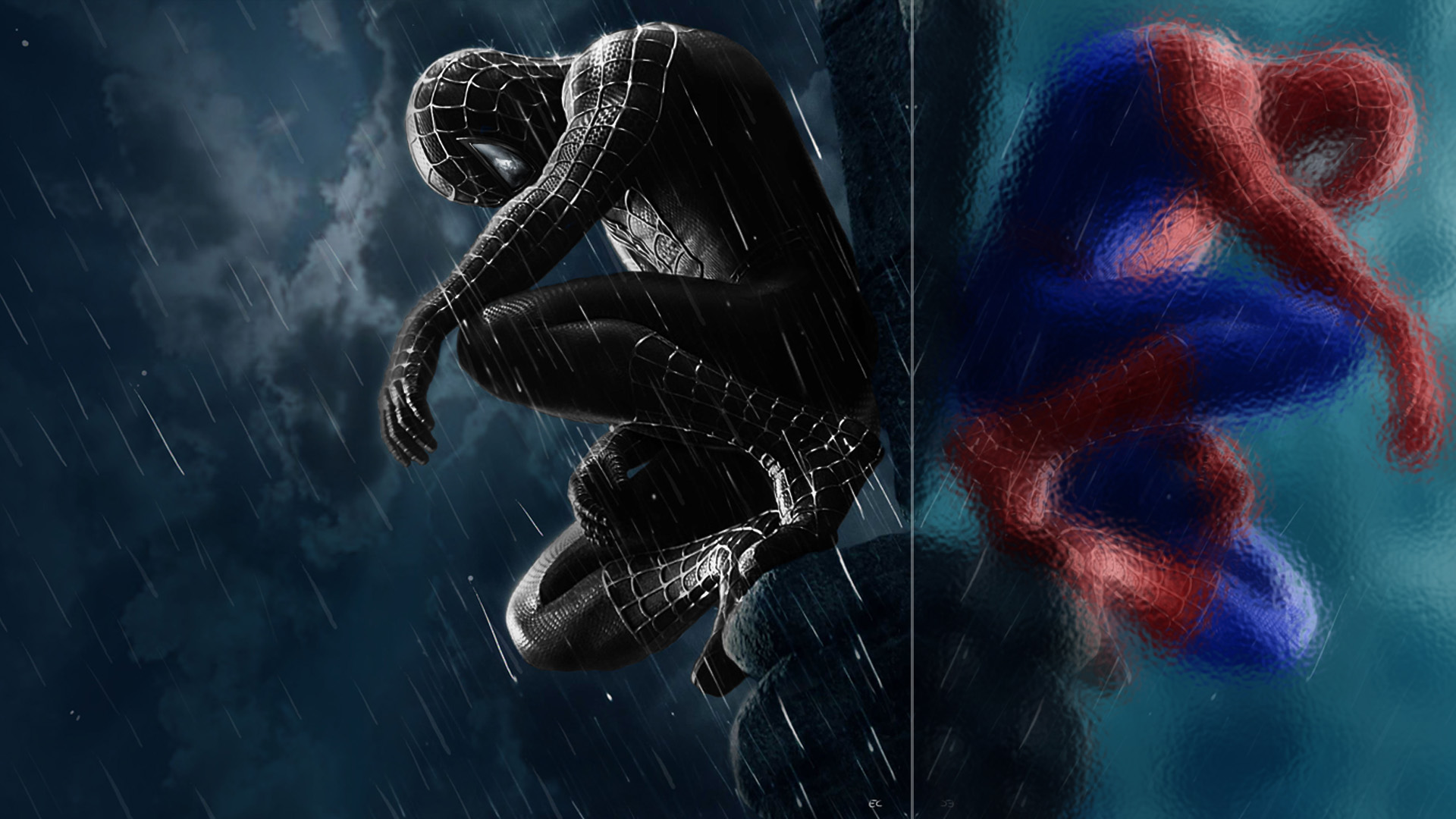 Spiderman 3 Wallpaper Reflections 1920x1080 by Omegacronalpha on 1920x1080