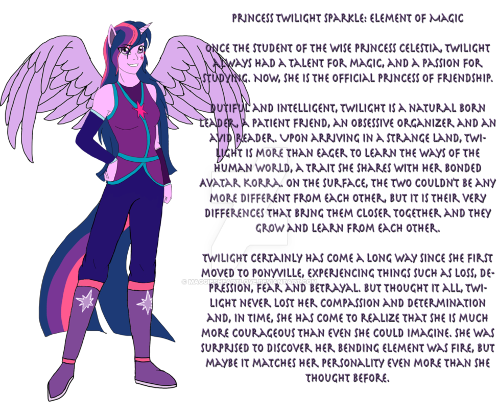 Lpl Character Bios Twilight Sparkle By Maggiesheartlove