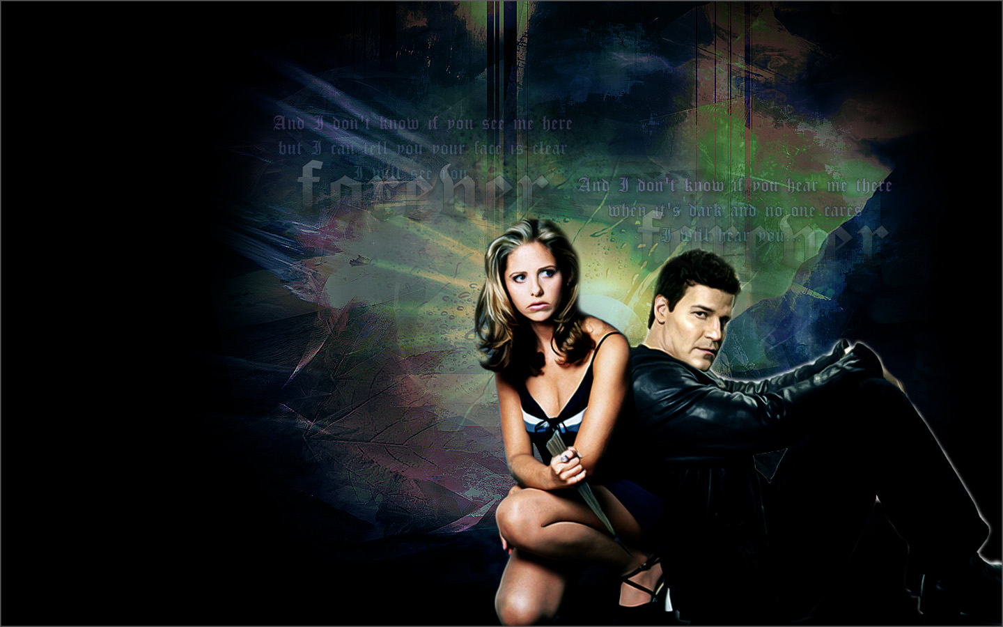 Buffy Angel The Ultimate Love And Fan Wallpaper