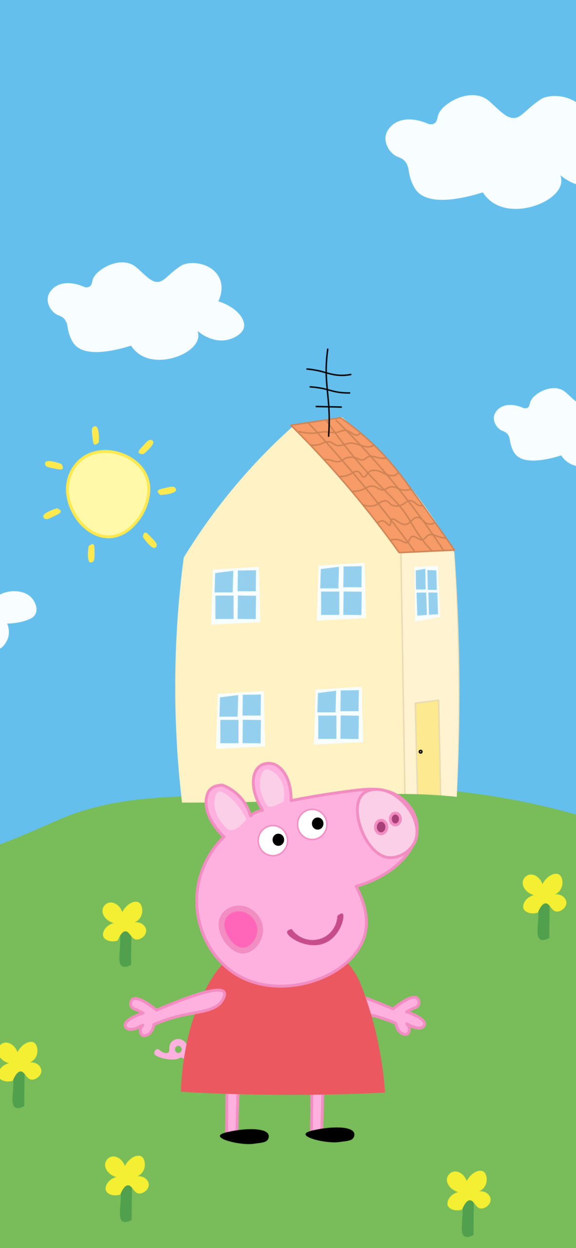 Peppa Pig House Wallpaper For Phone