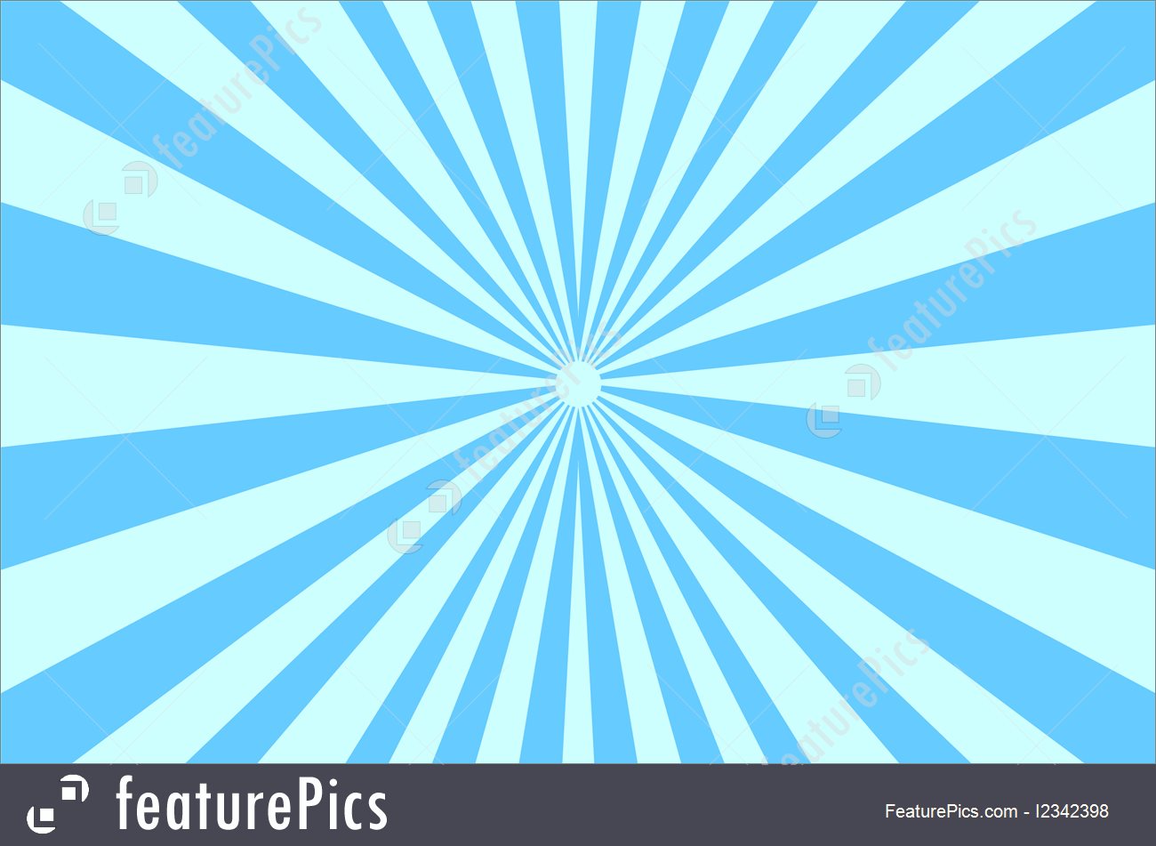 Sky Blue Background With Beams Stock Illustration I2342398 At