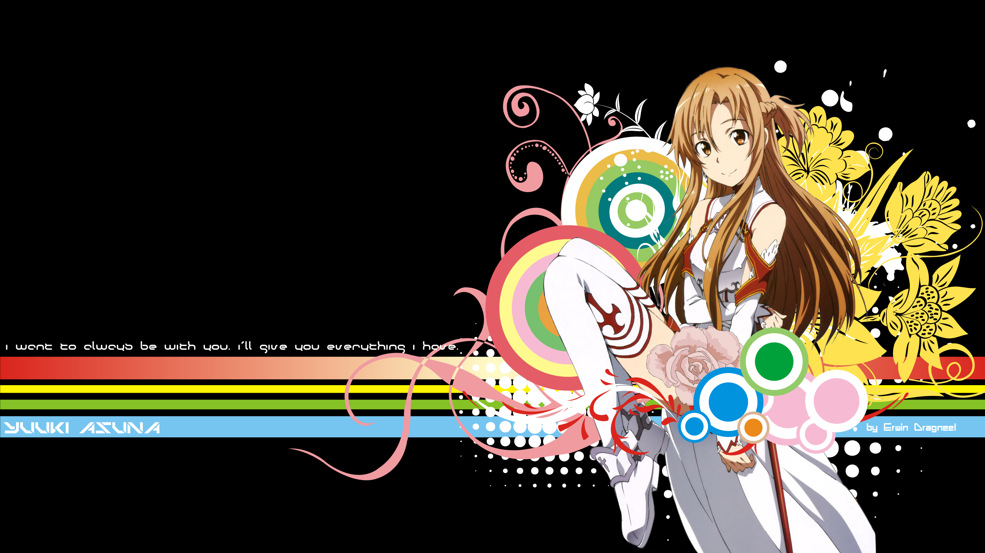 anime character sword art online wallpaper alfheim new 985x553