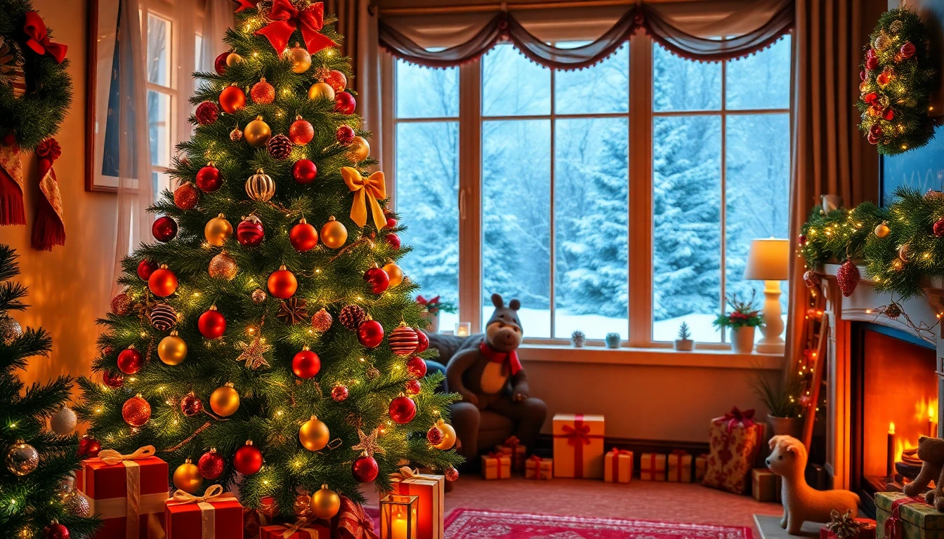 Christmas Round Wallpaper