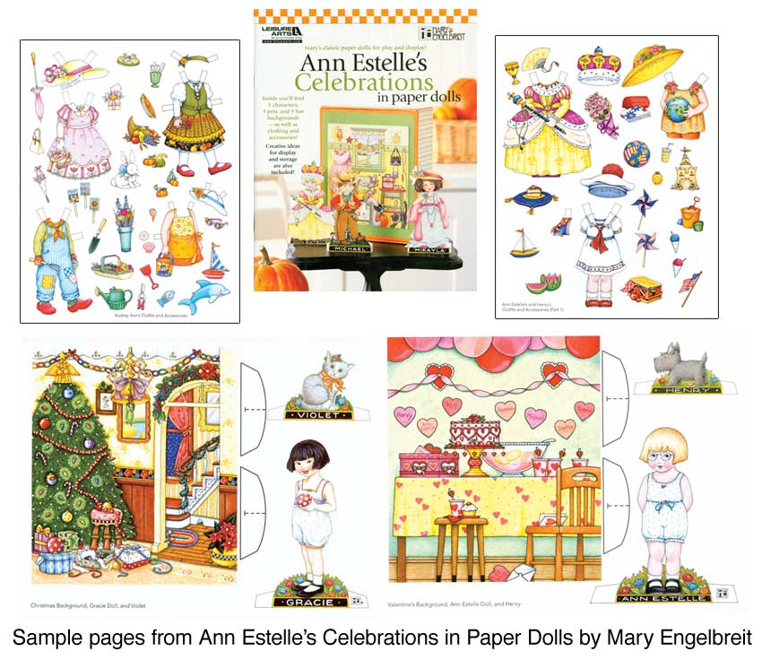 Ann Estelle S Celebrations In Paper Dolls Extra Charming Characters