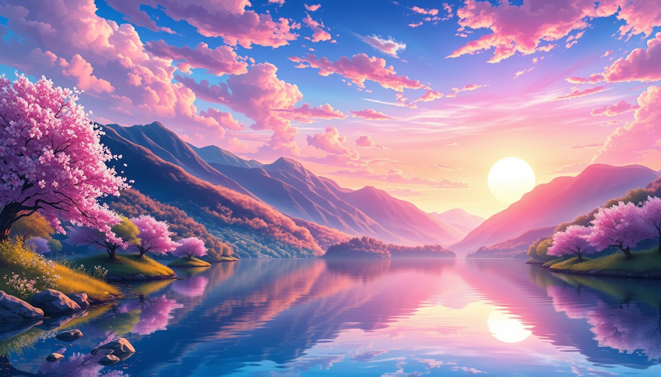 Anime Landscapes Wallpaper