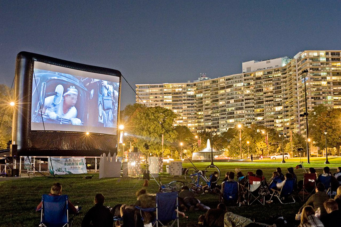 Outside Movie Theater Background Outdoor Screenings Are A