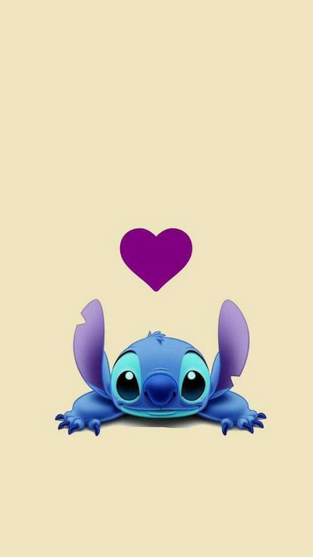 Cute Stitch iPhone Wallpaper Top