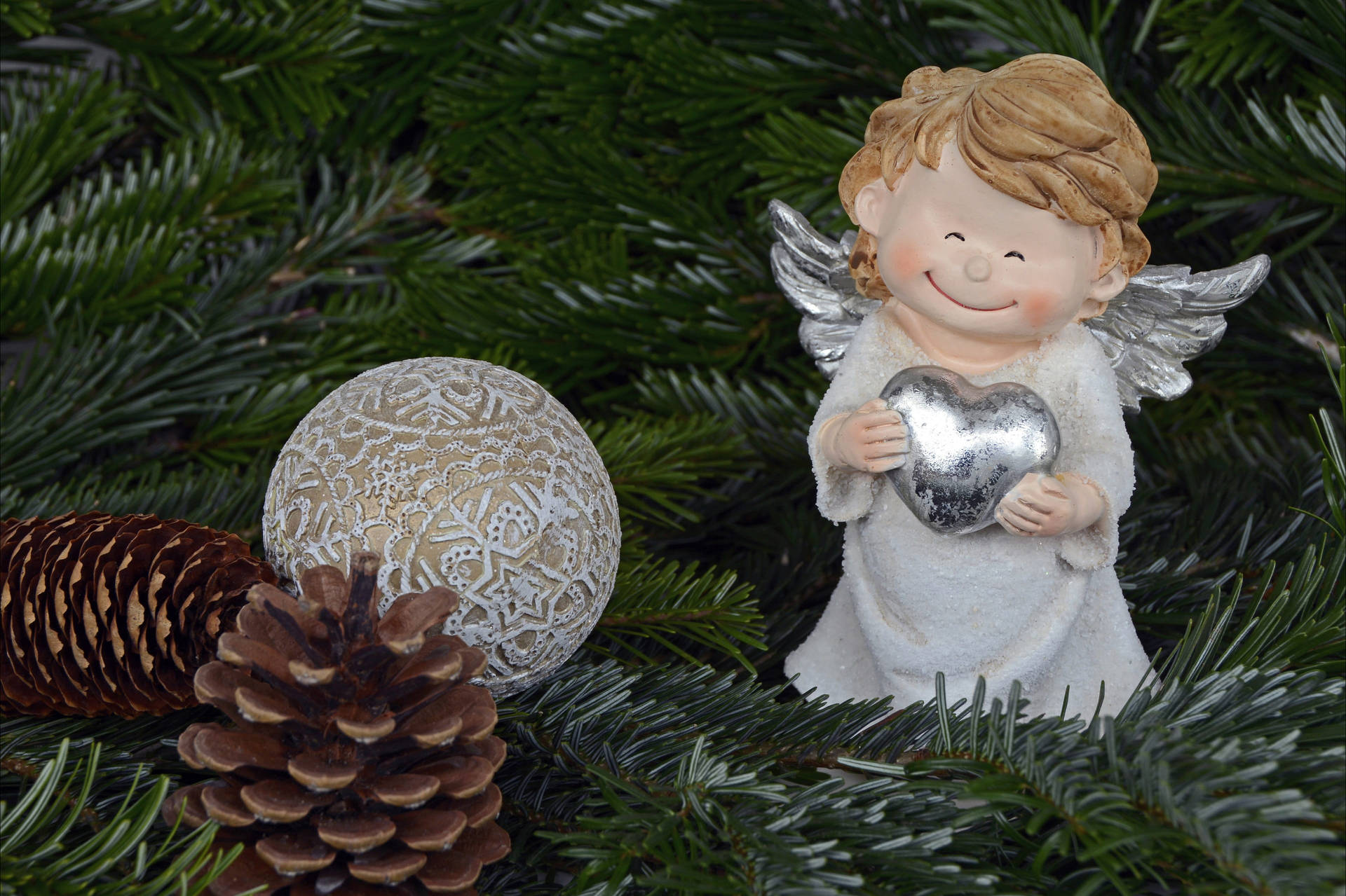Christmas Angels Wallpaper