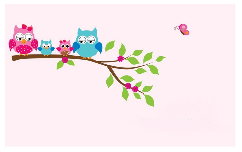 Owls Wallpaper For Kids Product Description