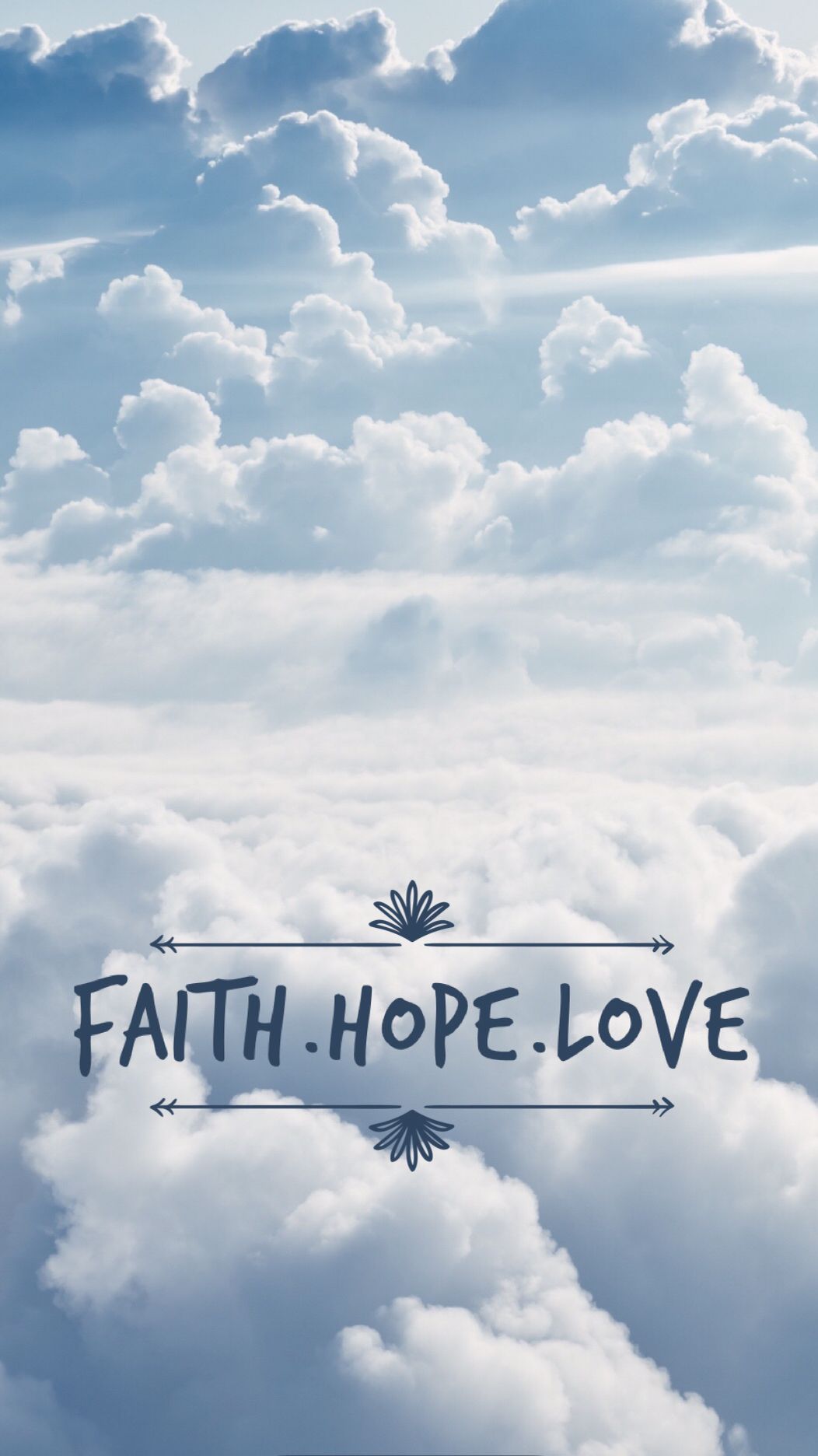 Faith Hope Love Lockscreen Wallpaper Faith hope love Hope