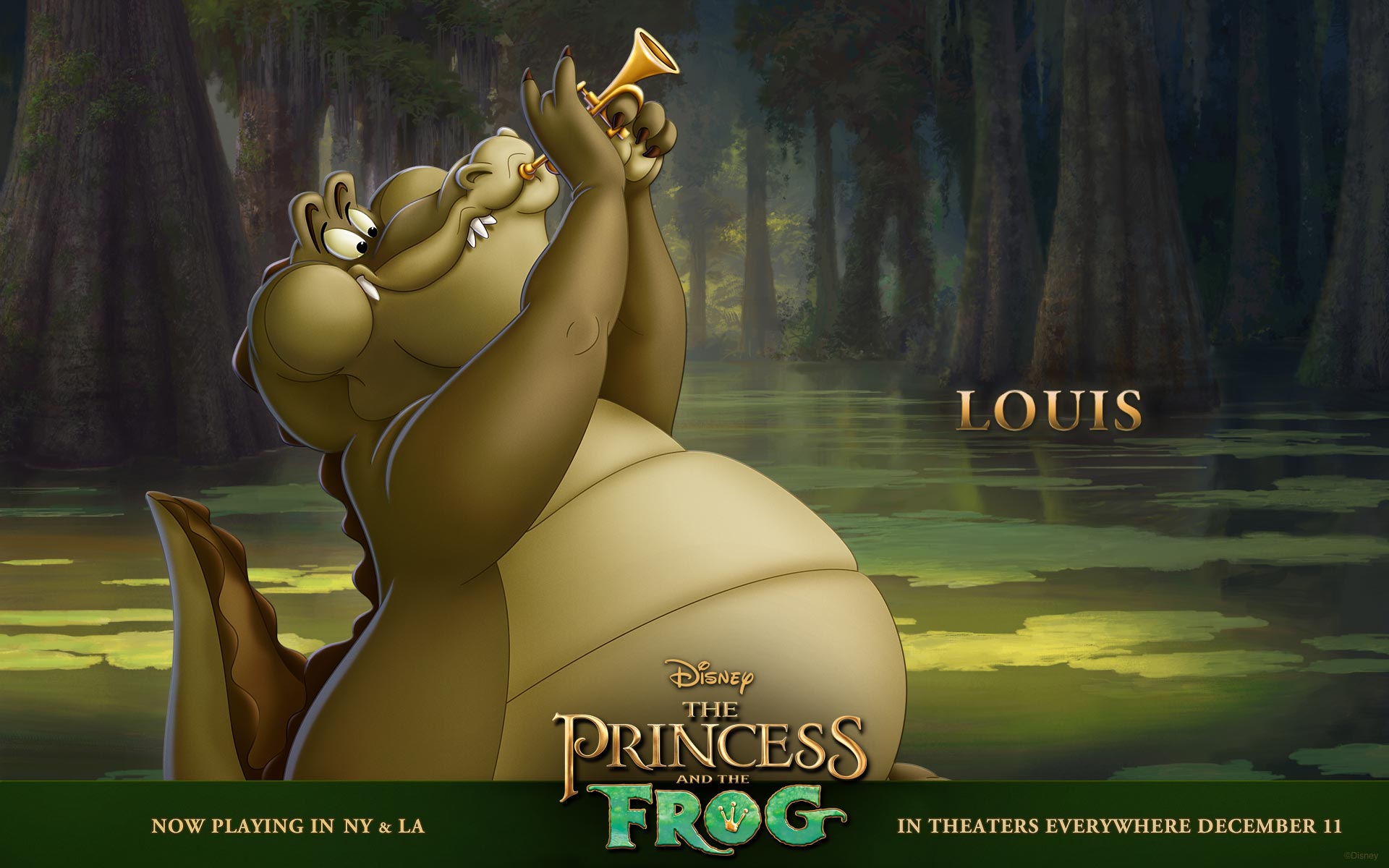 Louis The Alligator From Princess And Frog Wallpaper Click