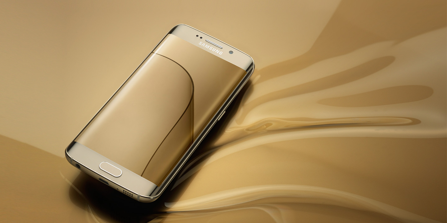 Gold Edge Samsung Galaxy S6 Pc Android iPhone And iPad Wallpaper