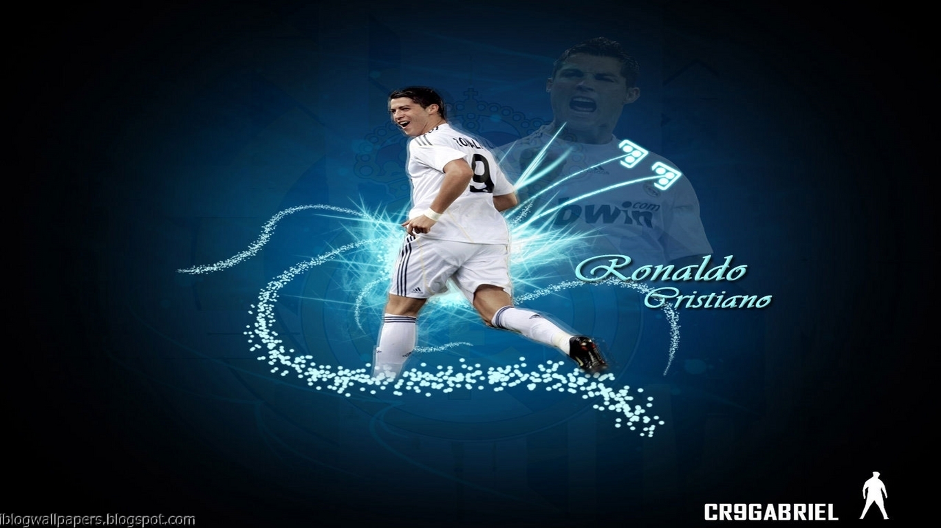 Cristiano Ronaldo im here pose  real madrid HD wallpaper download