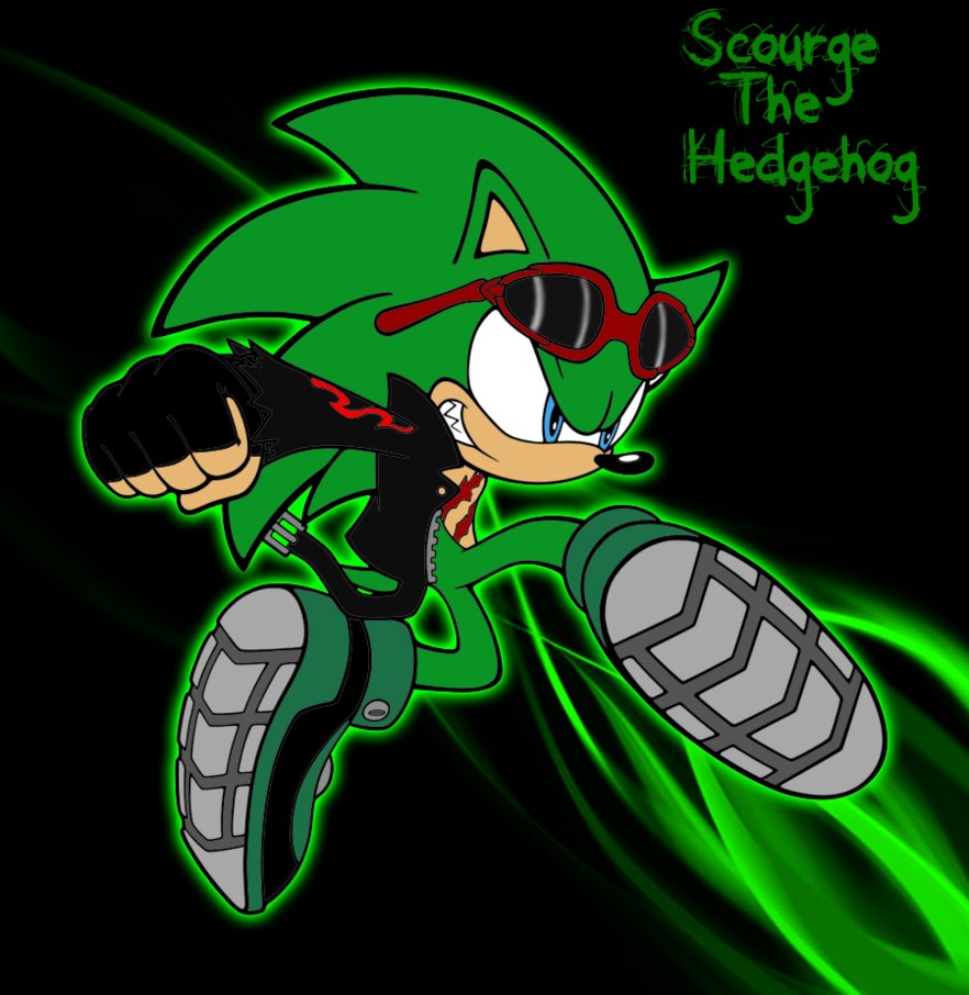 Scourge Th Mean Green The Hedgehog Photo