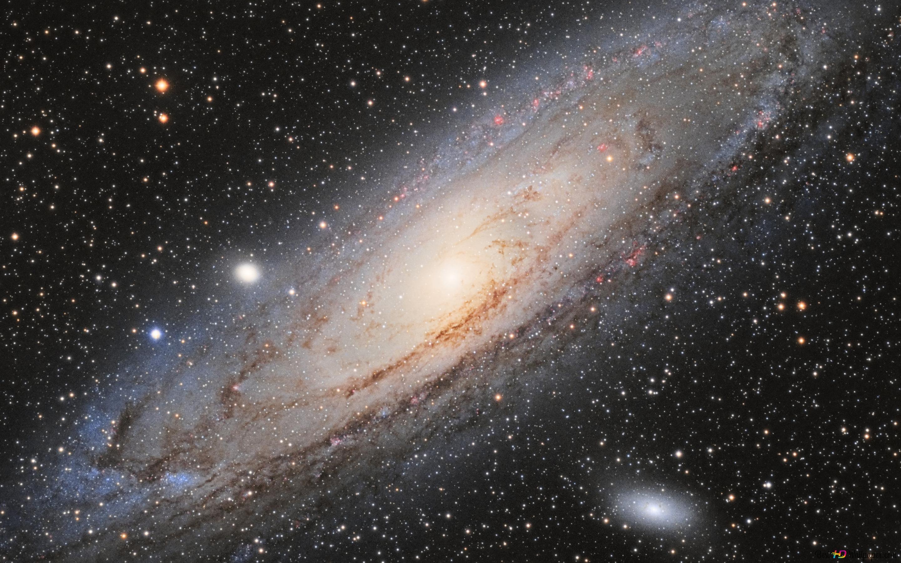 Galaxy And Stars 4k Wallpaper