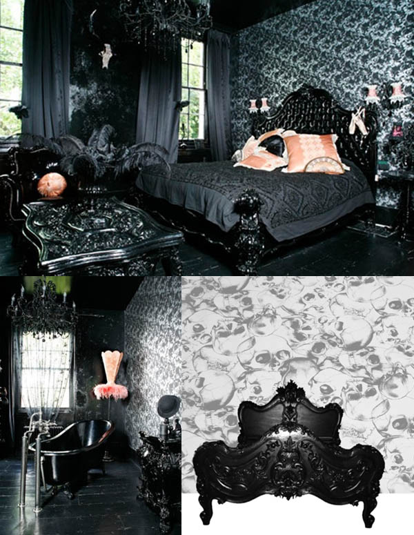 19+ Morbidly Gothic Black Bedroom Ideas - MyMyDIY | Inspiring DIY Projects