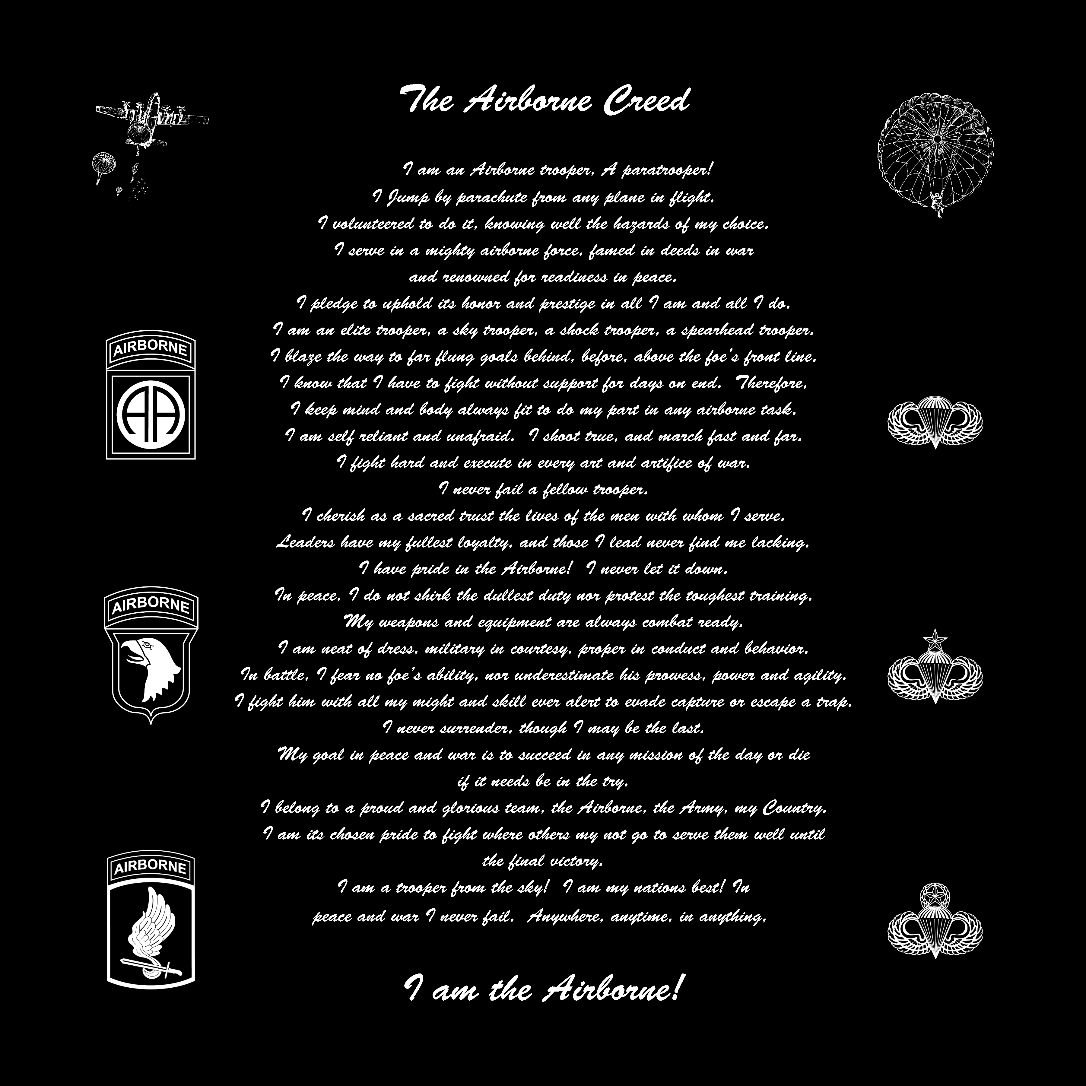 Nco Creed Usaf Wallpaper Kootation Army Print