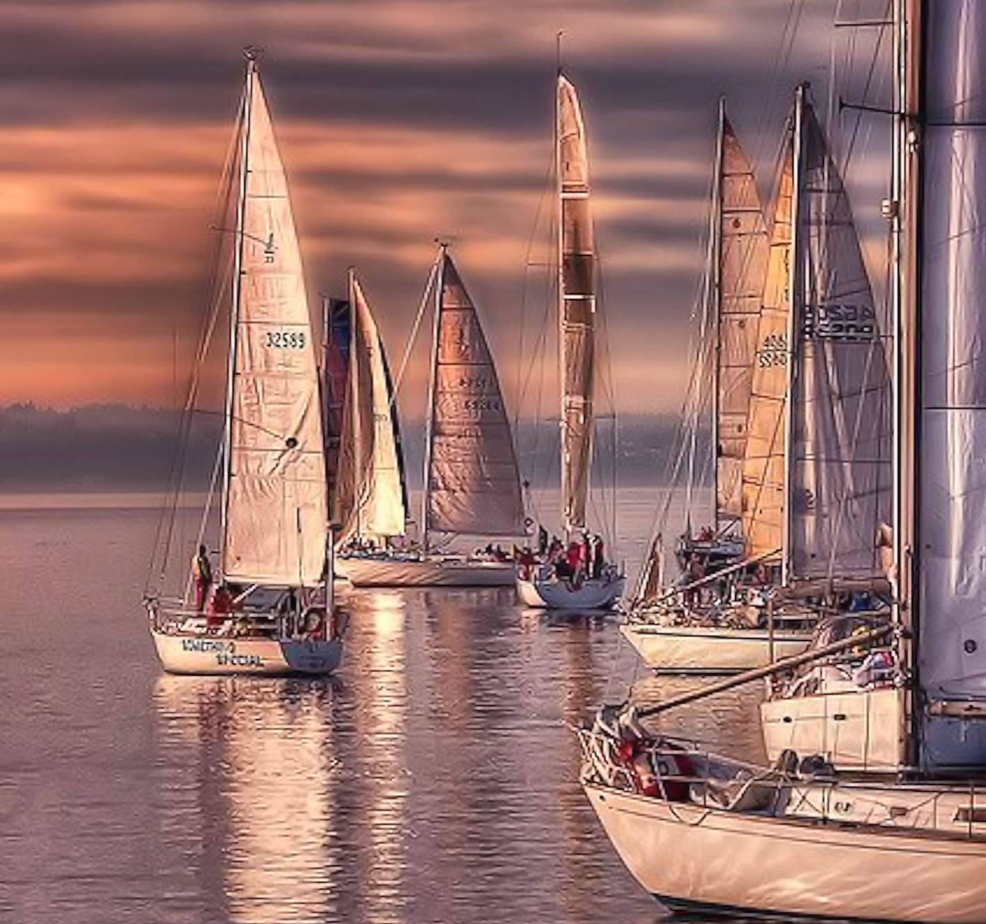 Sailing Wallpaper In Psd