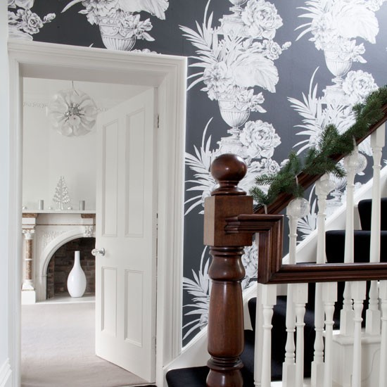 Wallpaper Decorating With Dark Colours Ideas Photo