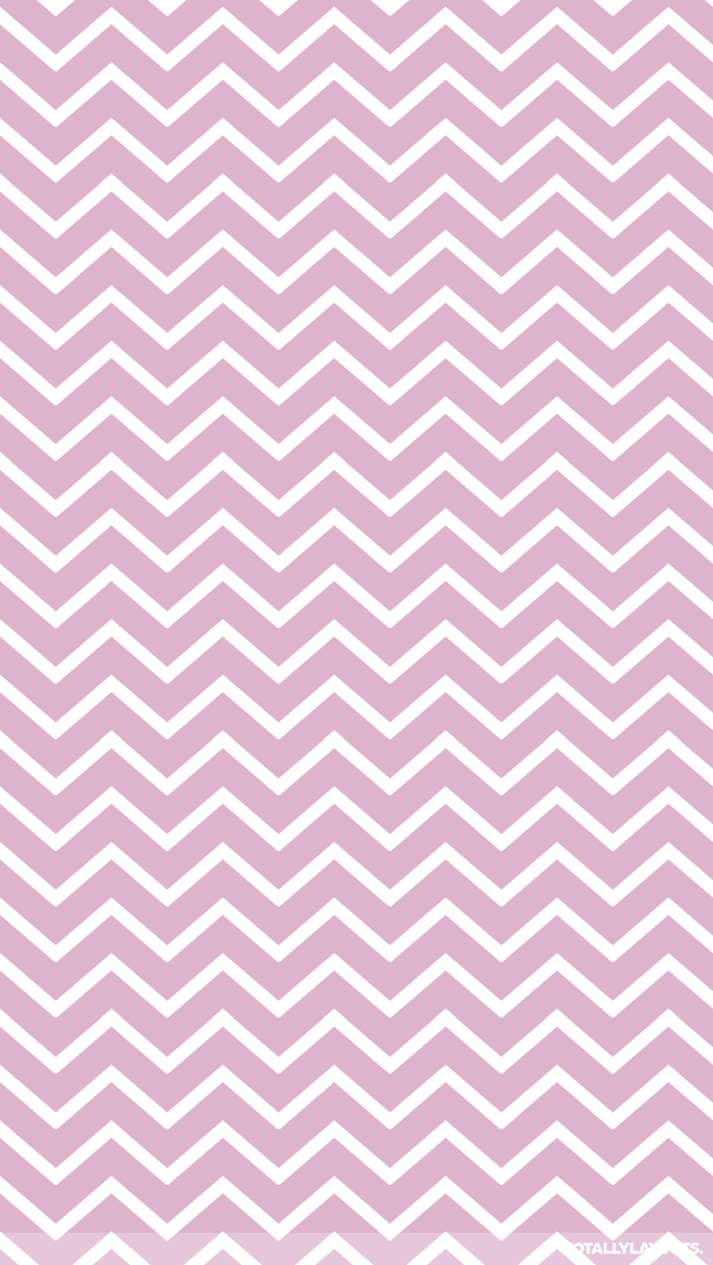 Pink Zig Zag White Stripes iPhone Wallpaper Stripe