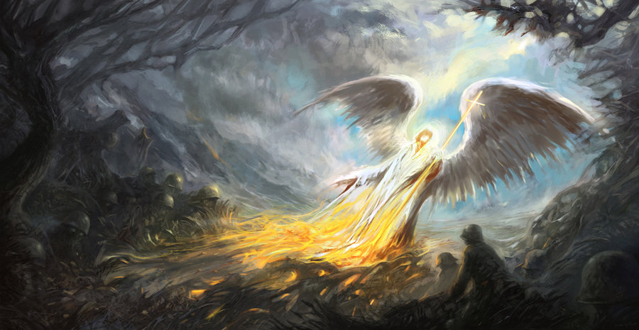 Heaven Vs Hell By Sabin Boykinov HD Wallpaper