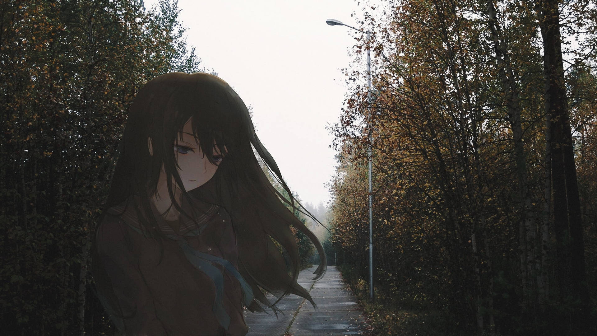 Sad Girl Wallpaper
