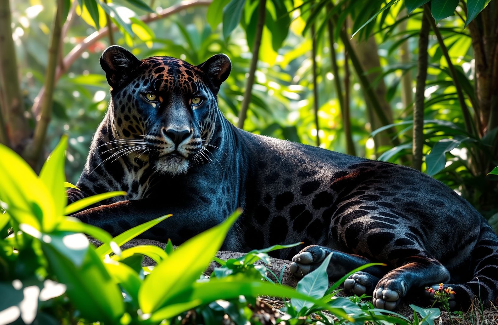 Black Jaguar Wallpaper