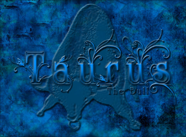Blue Taurus Wallpaper Zodiac Signs