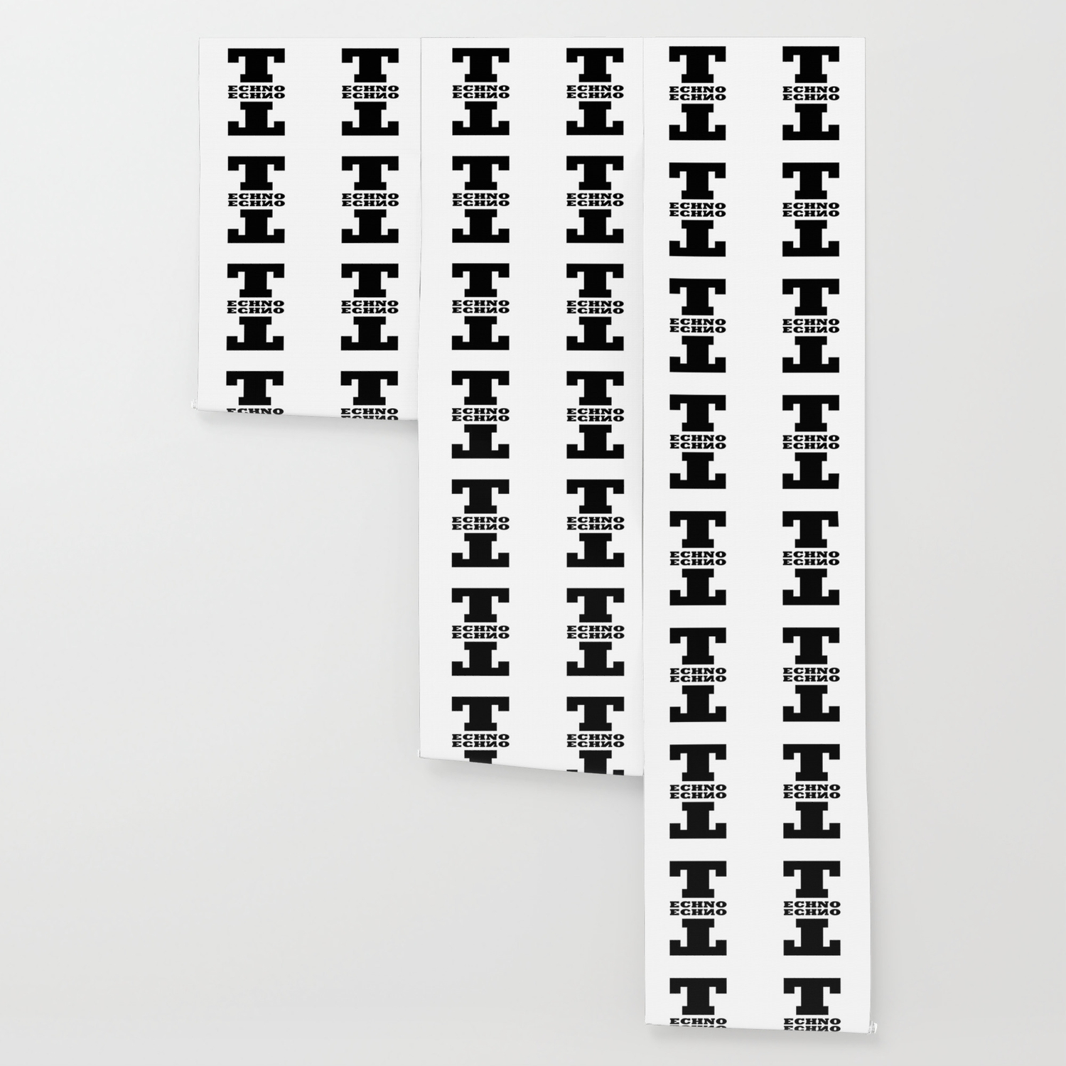 Techno Anagram Wallpaper By Hypnoboy Society6