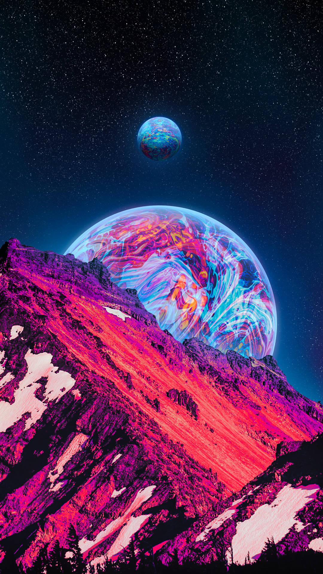 Neon Aesthetic iPhone Wallpaper