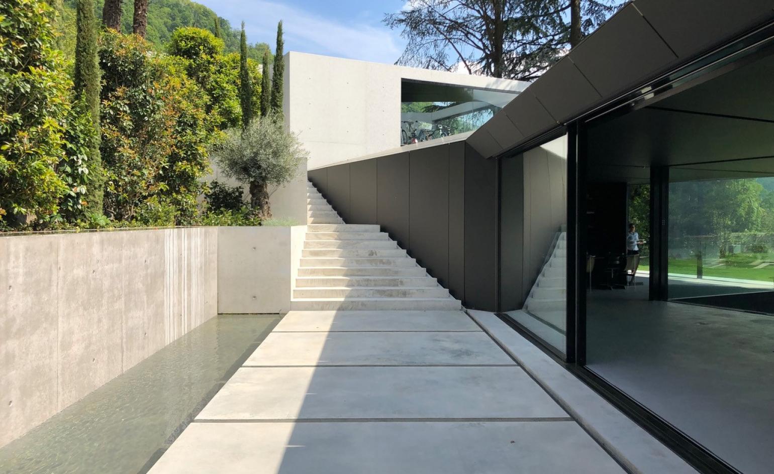 Zmb Architettura Completes Lugano House Wallpaper