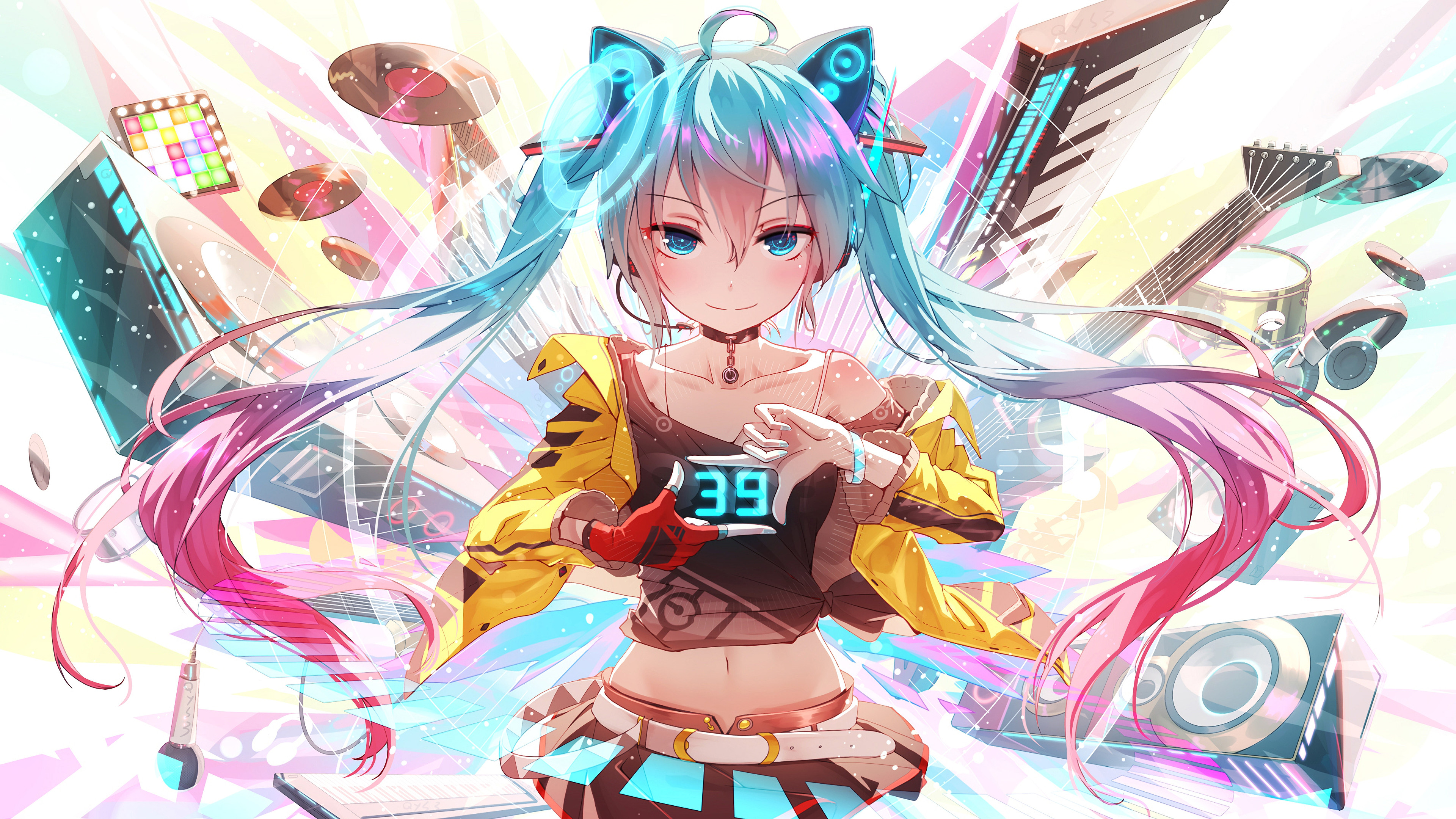 4k Resolution Hatsune Miku Wallpaper