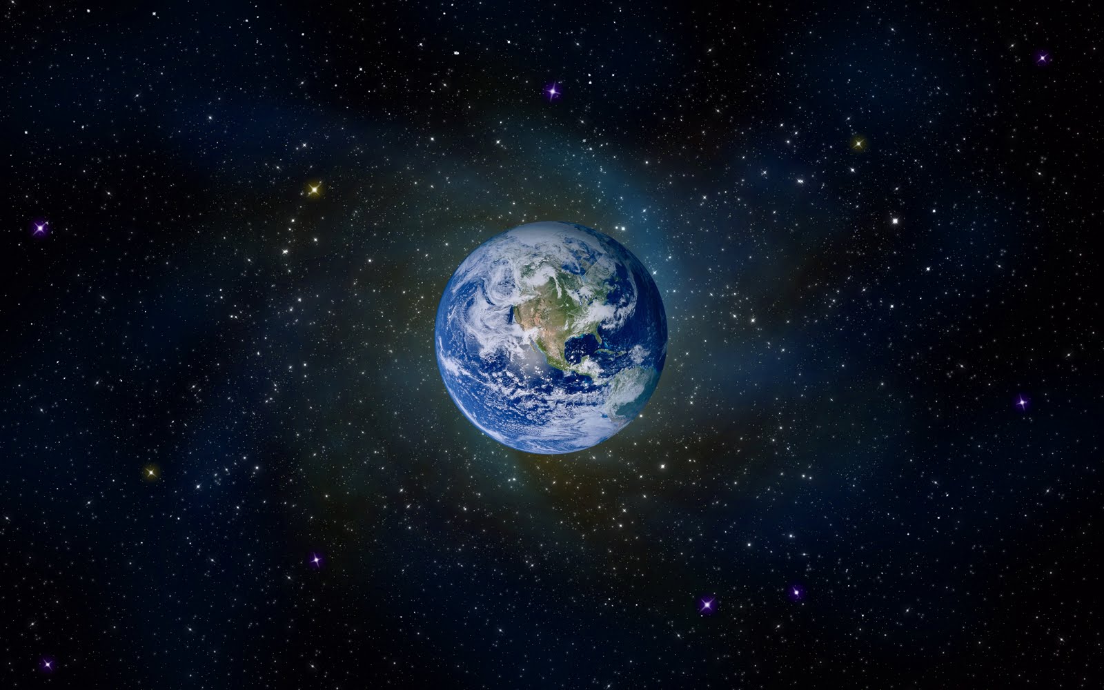 Earth In Space HD Wallpaper Full Size