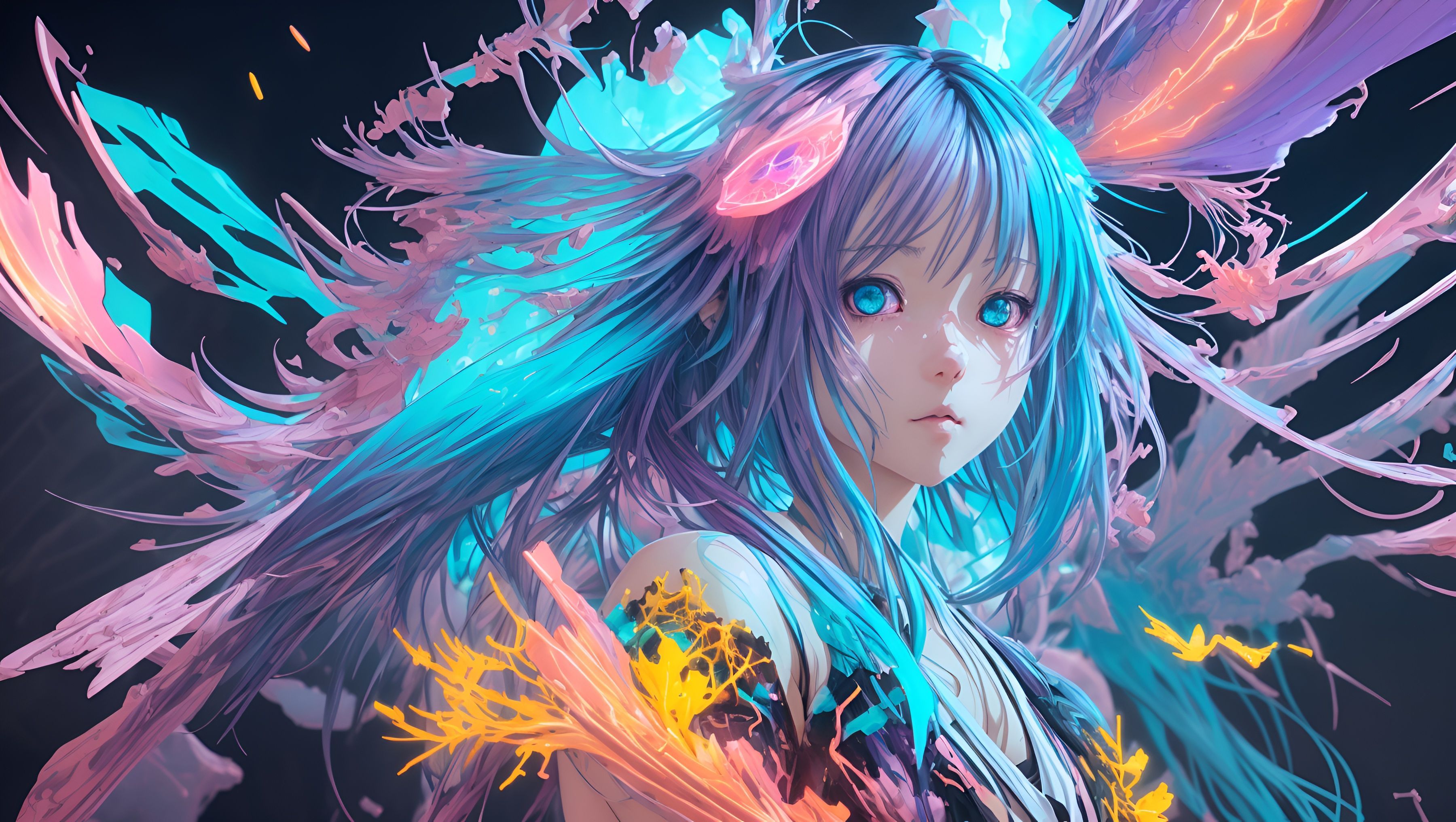 Anime Girl Aesthetic Wallpaper