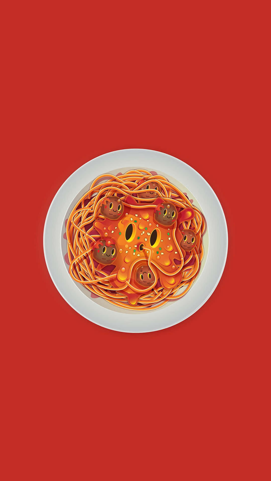 Cute Food iPhone Wallpaper