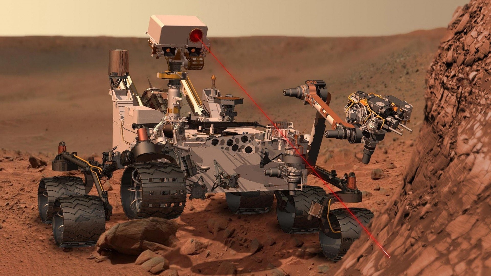 Mars Rover Wallpaper