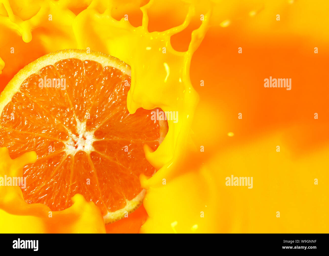 orange splash wallpaper
