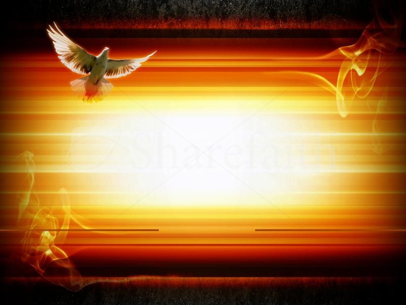 Outpouring Of The Holy Spirit Powerpoint Sermon Pentecost