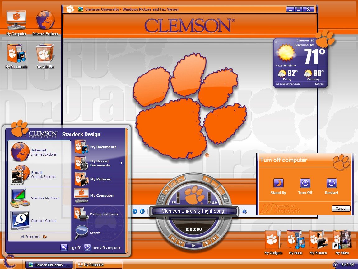 Clemson Tigers Desktop Wallpaper In HD