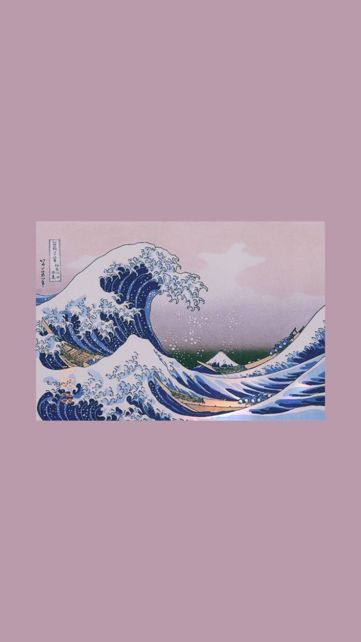 Another One Great Wave Art Hoe Aesthetic Iphone Wallpaper Iphone