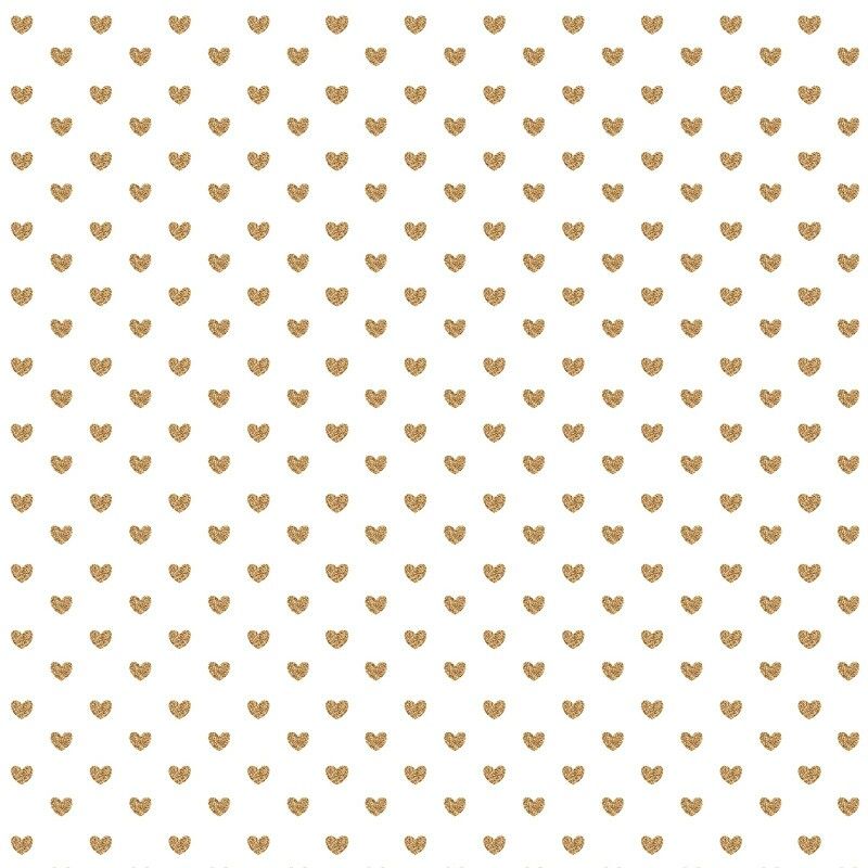 Small Ditsy Gold Hearts Phone Wallpaper Background Rooms Stuff