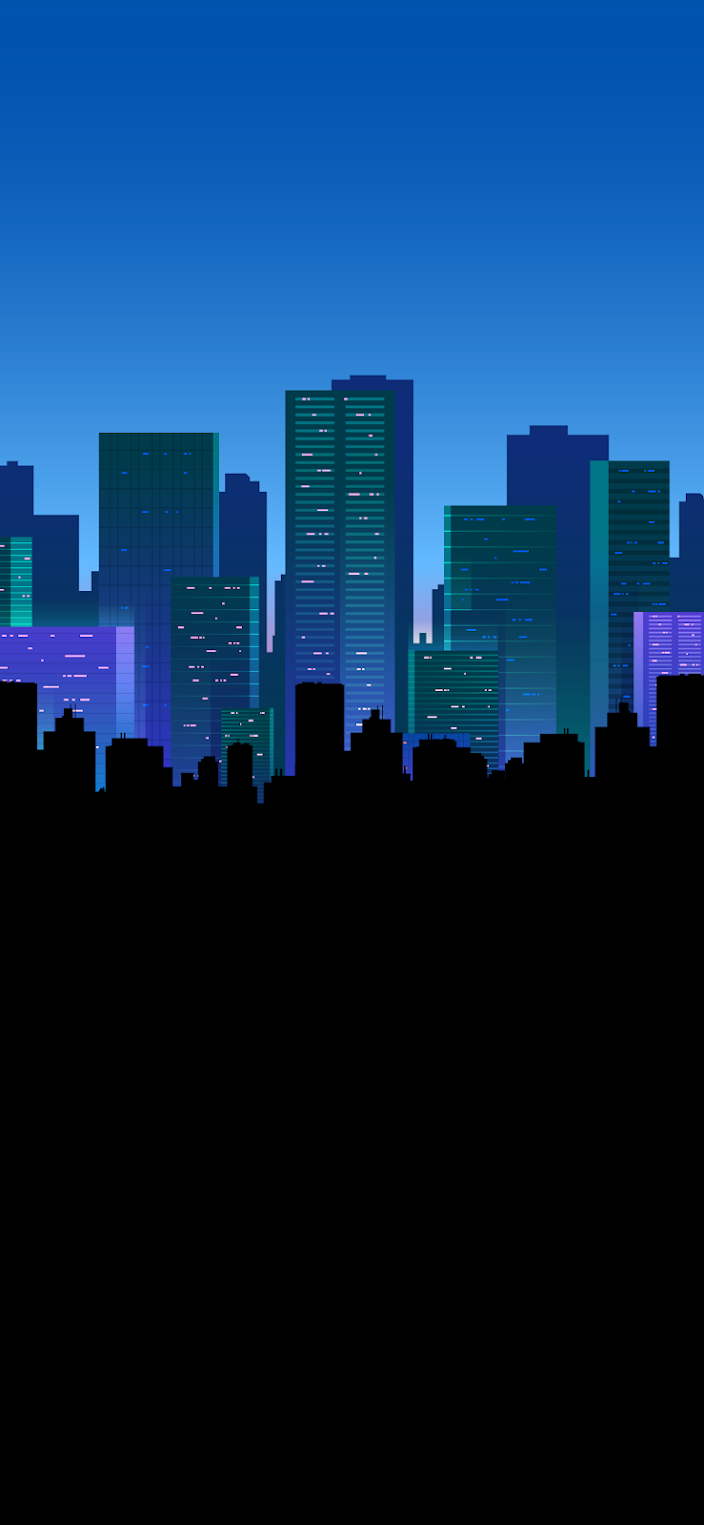 Free Download Amoled Wallpaper Hd 4K Blue Night City [704X1525] For Your  Desktop, Mobile & Tablet | Explore 19+ Blue Amoled Wallpapers | Black  Amoled Wallpaper, Amoled Backgrounds, Amoled Wallpaper