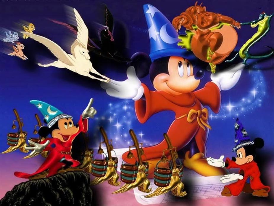 Mickey Mouse Fantasia Sorcerer Wallpaper In High Definition