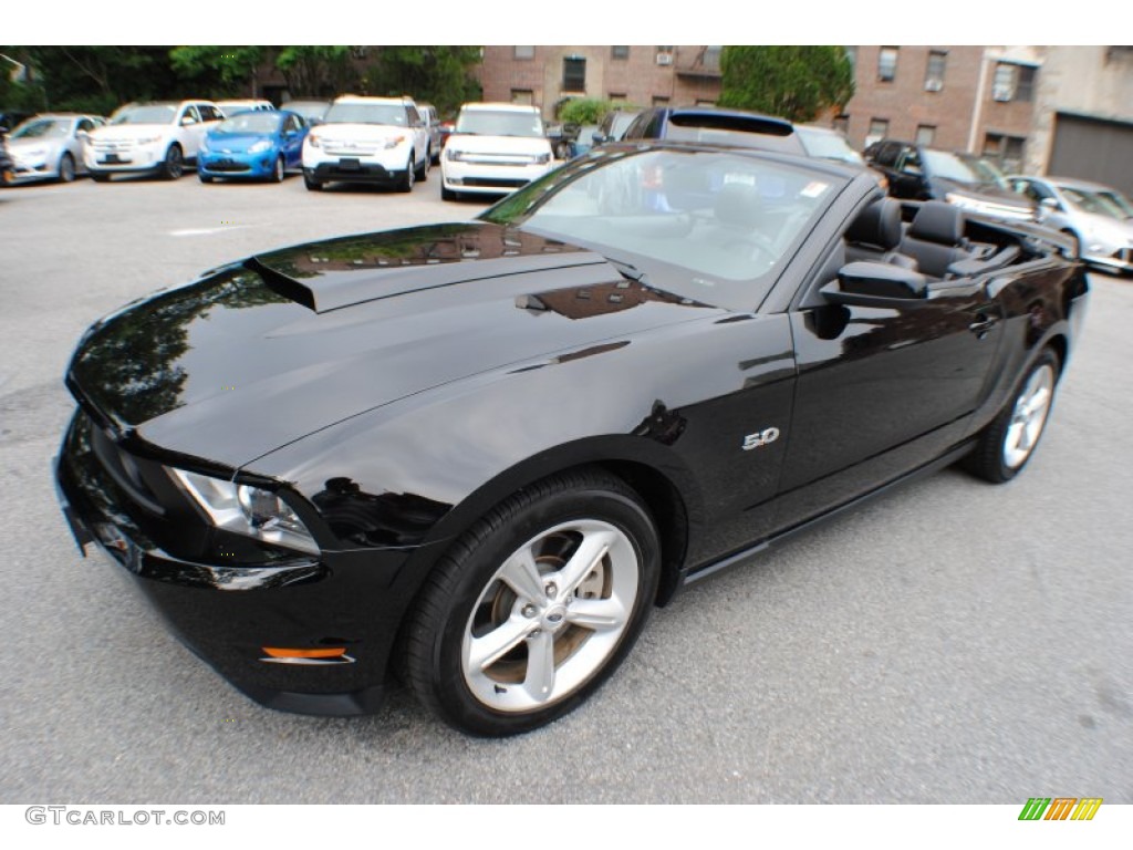 Gt Ford Mustang Convertible Black