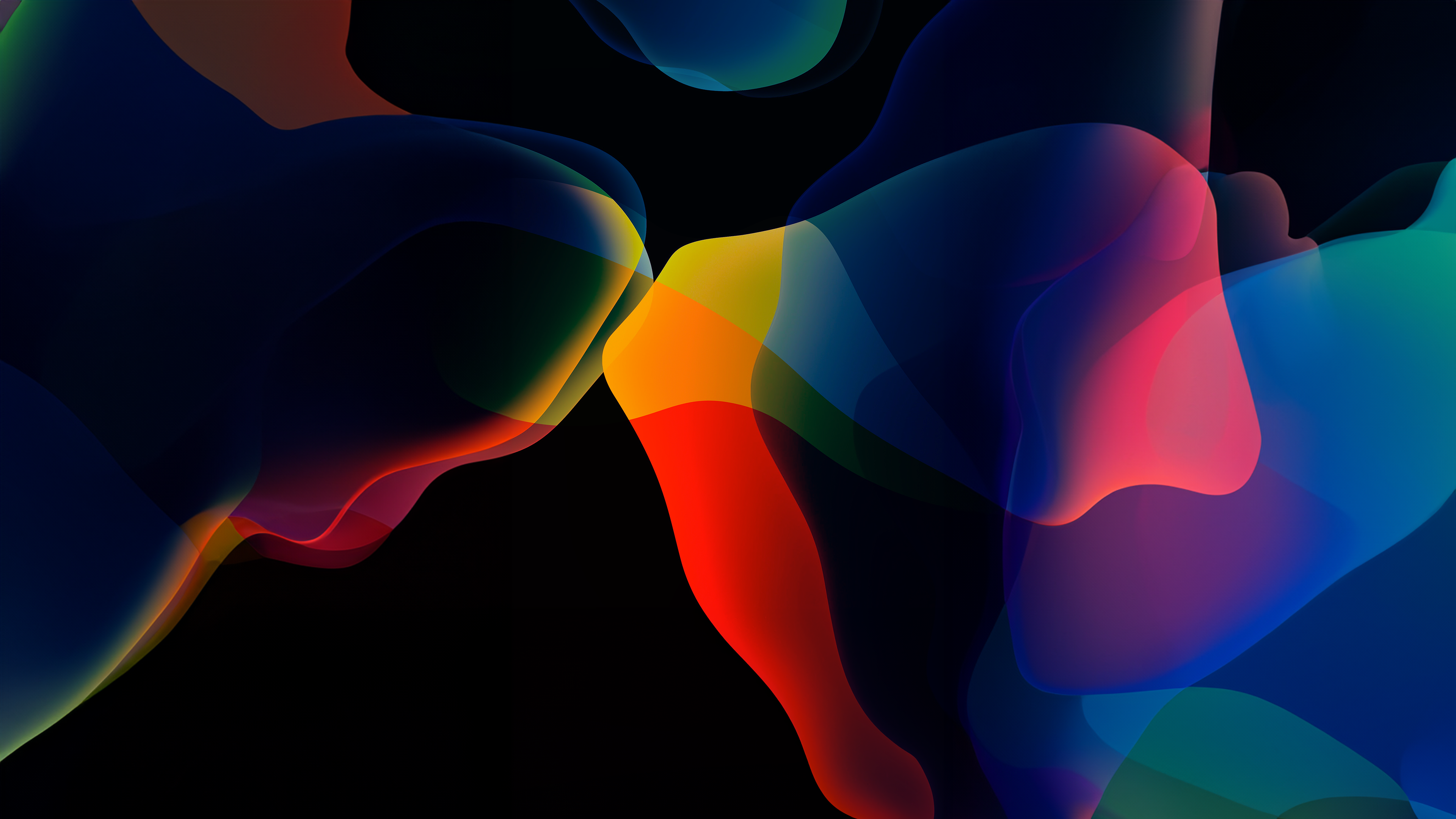 Desktop Wallpaper 4k Colorful Abstract And Dark Design