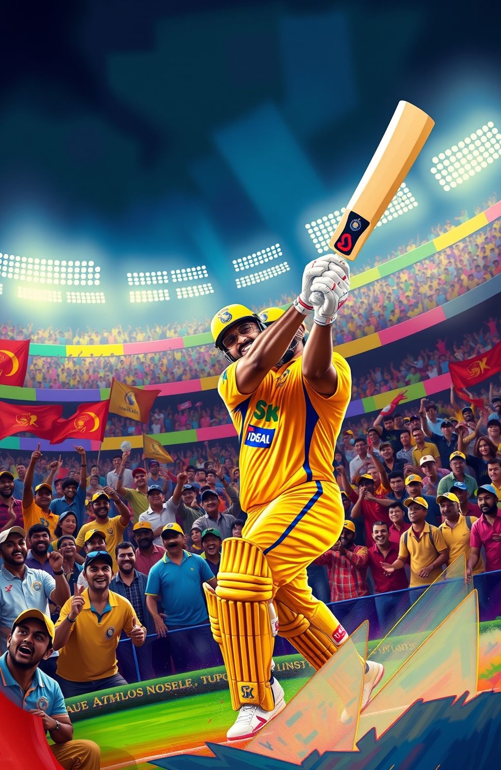 Csk Dhoni Wallpaper